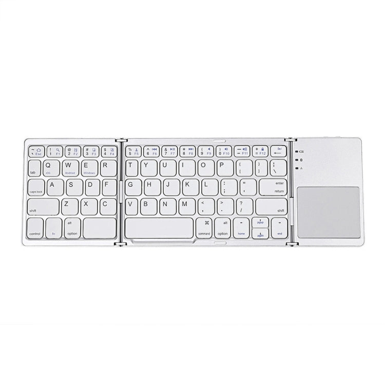 Clavier Bluetooth pliable avec pavé tactile pour gamers