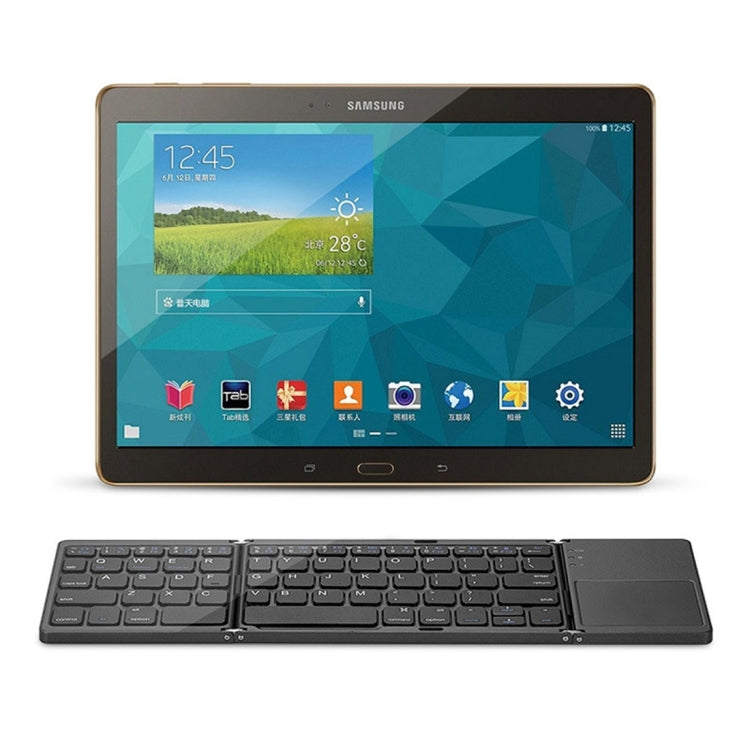Clavier Bluetooth pliable avec pavé tactile pour gamers