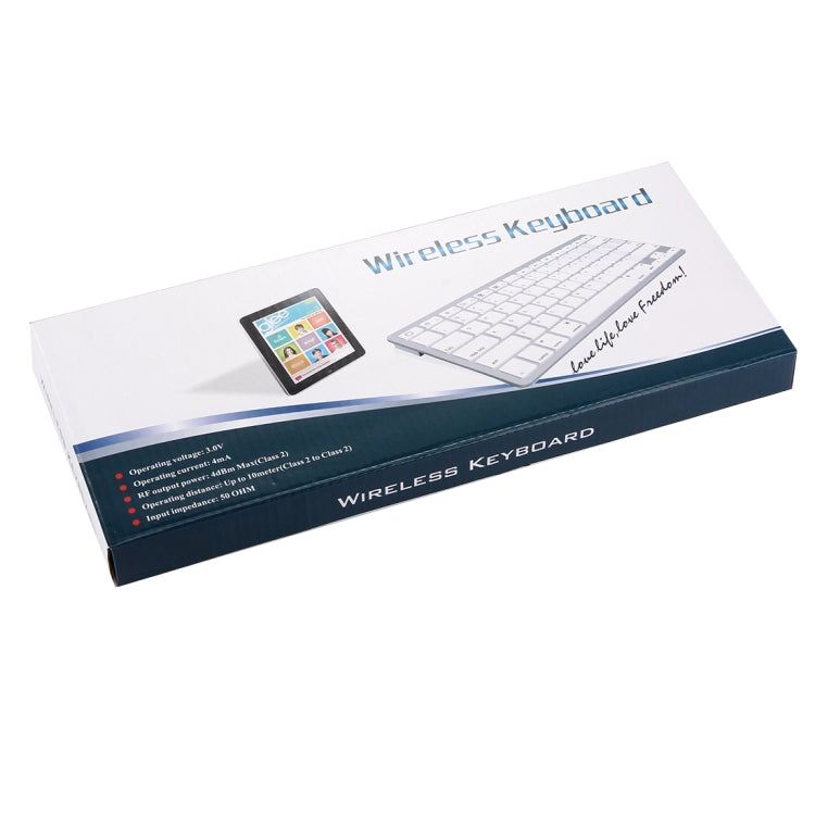 Clavier Bluetooth ultra-mince BK-3001 pour PC et iPad