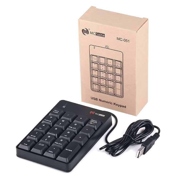 Clavier numérique filaire MC Saite MC-051 pour PC gaming