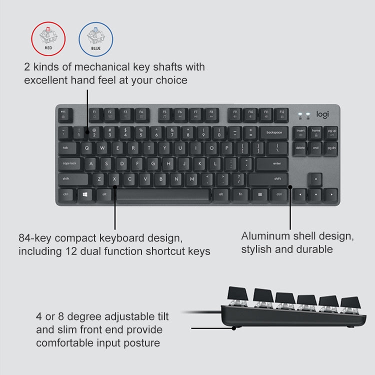 Logitech K835 Wired Mechanical Gaming Keyboard