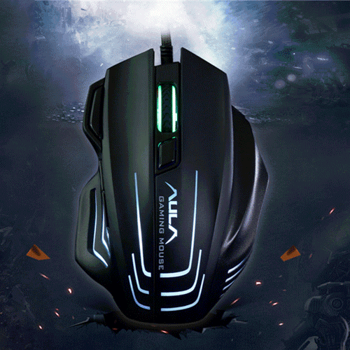 Souris Gaming Filaire 7D Aula Ghost Shark II - 4000 DPI