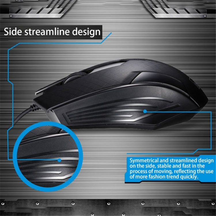 Souris de jeu filaire Chasing Leopard 129 - Optique USB 1,3