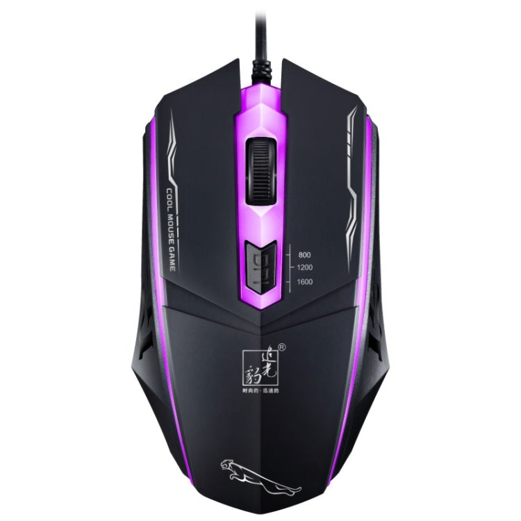 Souris de jeu optique Chasing Leopard 199 LED 1600DPI