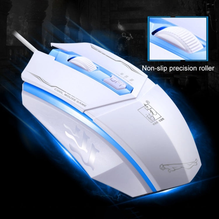 Souris de jeu optique Chasing Leopard 199 LED 1600DPI