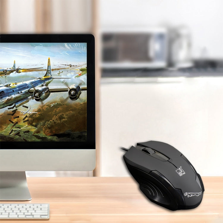 Souris de jeu optique filaire USB Chasing Leopard 512G