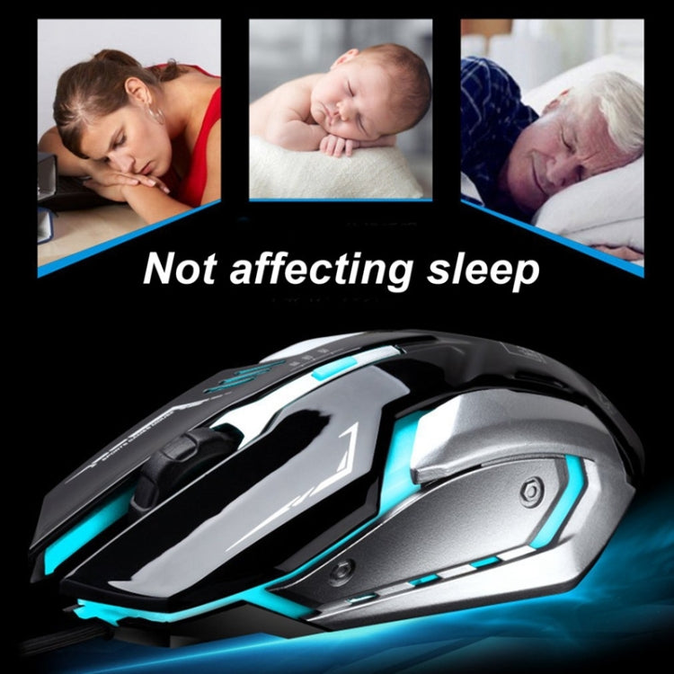 Souris de jeu optique filaire Chasing Leopard K1 1600DPI