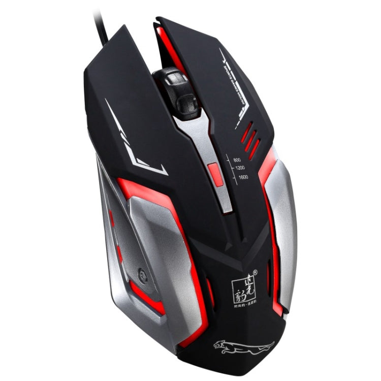 Souris de jeu optique filaire Chasing Leopard K1 1600DPI