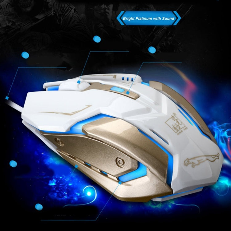 Souris de jeu optique filaire Chasing Leopard K1 1600DPI