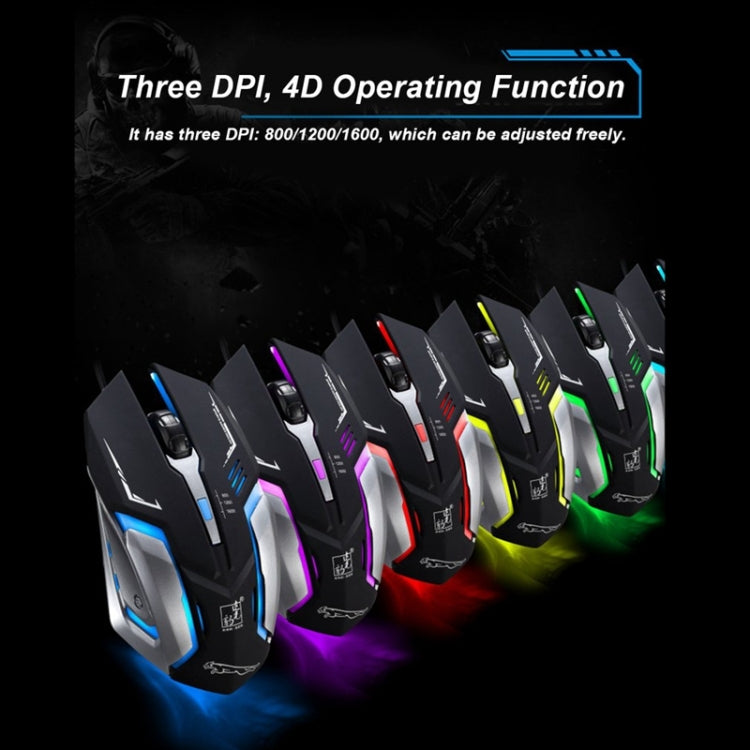 Souris de jeu optique filaire Chasing Leopard K1 1600DPI