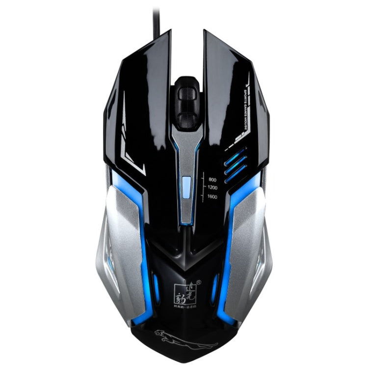 Souris de jeu optique filaire Chasing Leopard K1 1600DPI