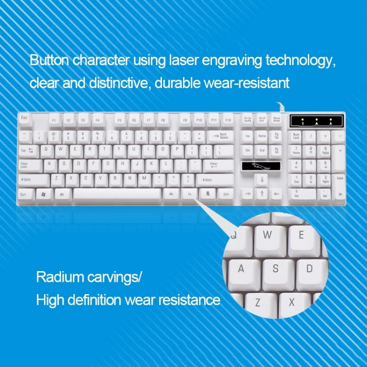 Clavier et souris gaming filaires Chasing Leopard Q17