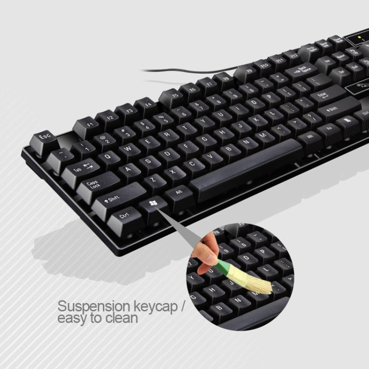 Clavier et souris gaming filaires Chasing Leopard Q17