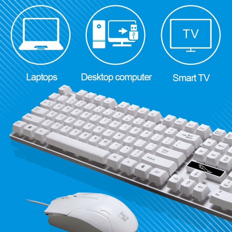 Clavier et souris gaming filaires Chasing Leopard Q17
