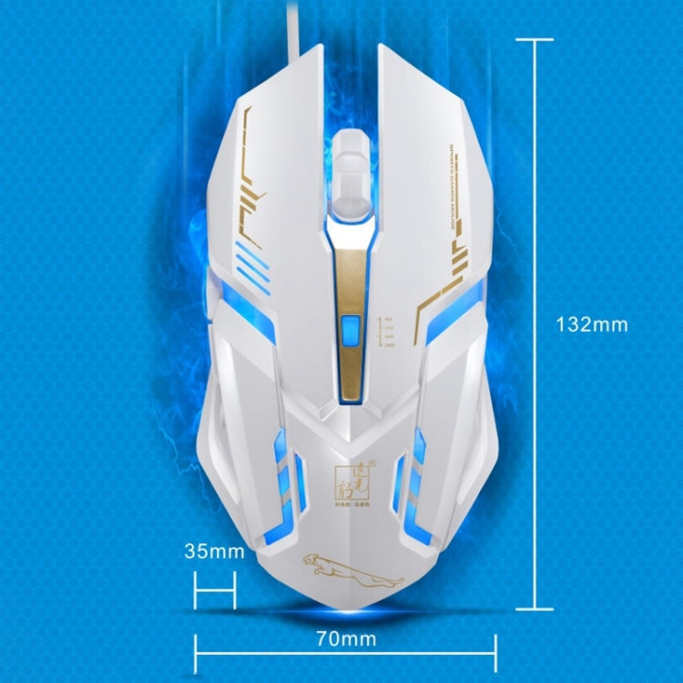 Chasing Leopard V17 Optical Gaming Mouse - 2400 DPI LED