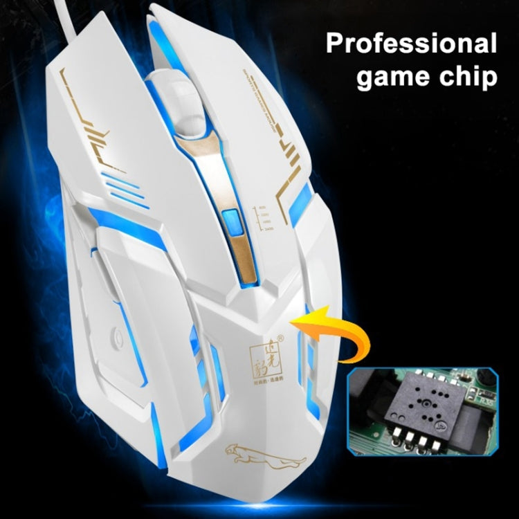 Chasing Leopard V17 Optical Gaming Mouse - 2400 DPI LED