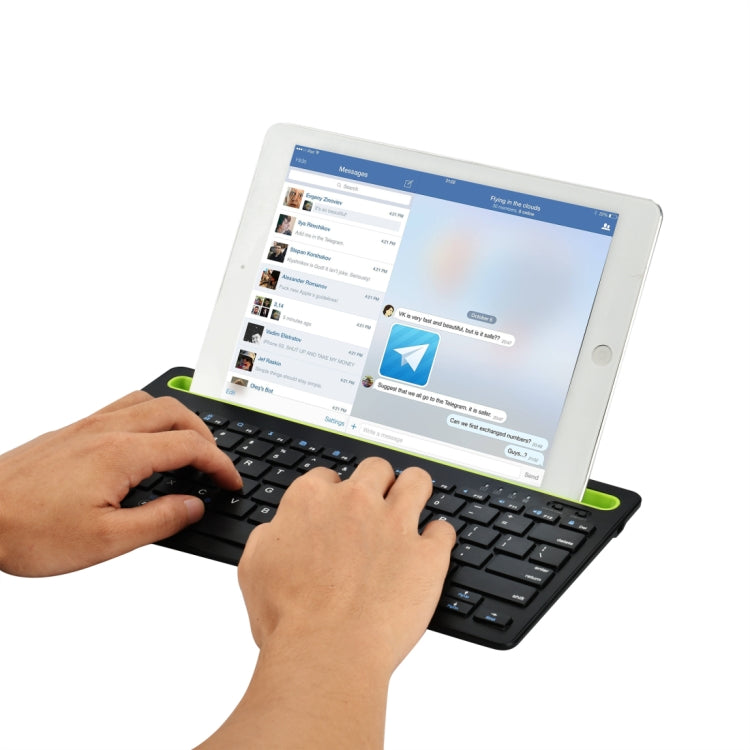 Clavier sans fil Bluetooth ultra-mince pour PC et gaming