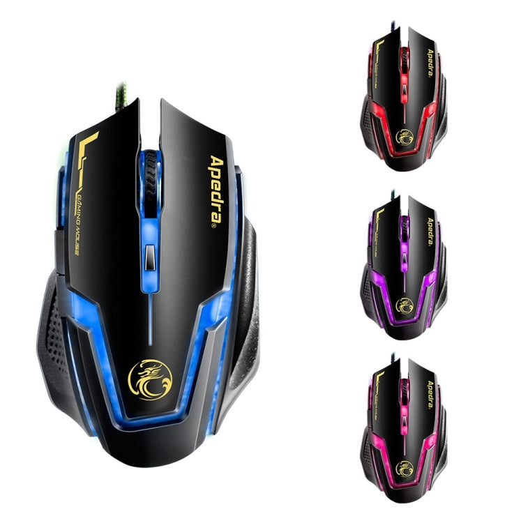 Souris de jeu iMICE A9 USB 3200 DPI pour PC et portable