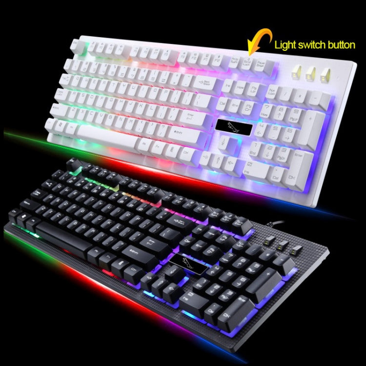 Clavier mécanique USB ZGB G20 pour PC gaming 104 touches