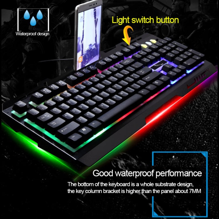 ZGB G700 Mechanical Gaming Keyboard with USB Phone Holder