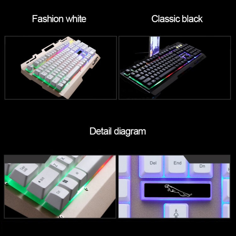 ZGB G700 Mechanical Gaming Keyboard with USB Phone Holder