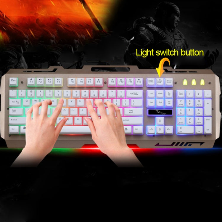 ZGB G700 Mechanical Gaming Keyboard with USB Phone Holder