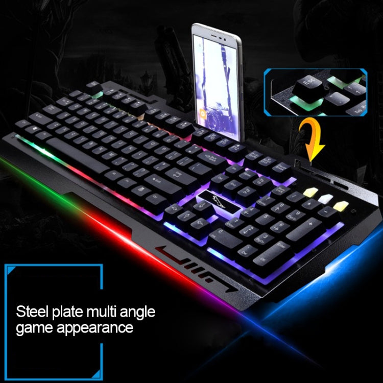 ZGB G700 Mechanical Gaming Keyboard with USB Phone Holder