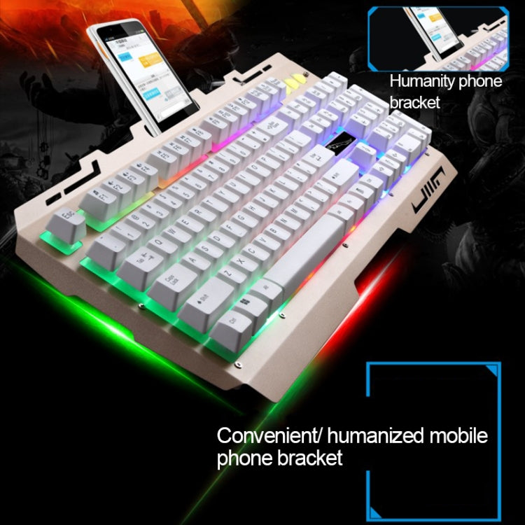 ZGB G700 Mechanical Gaming Keyboard with USB Phone Holder