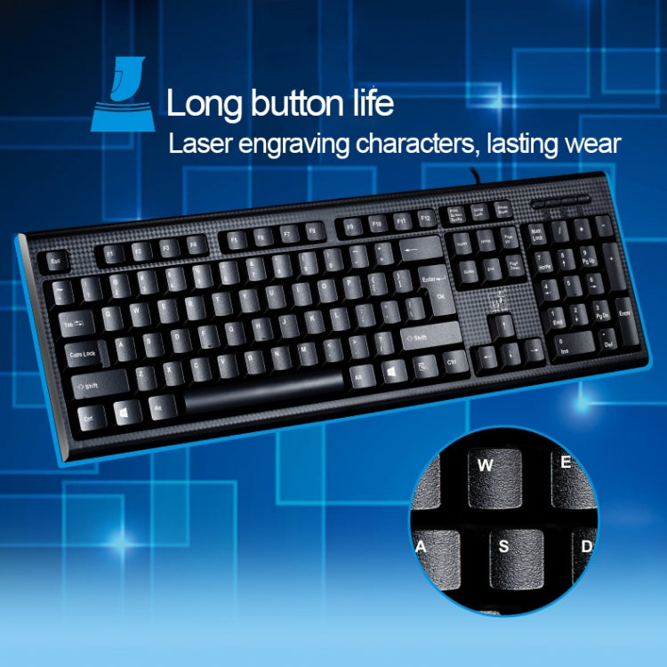 Clavier Gaming ZGB Q9 USB Filaire - 104 Touches Ergonomique
