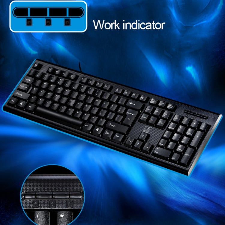 Clavier Gaming ZGB Q9 USB Filaire - 104 Touches Ergonomique