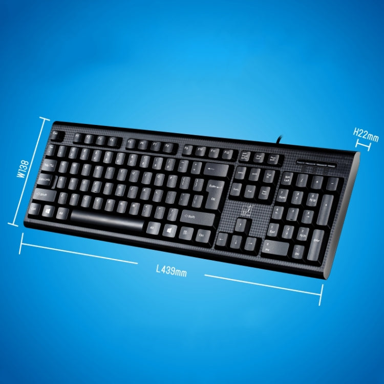 Clavier Gaming ZGB Q9 USB Filaire - 104 Touches Ergonomique