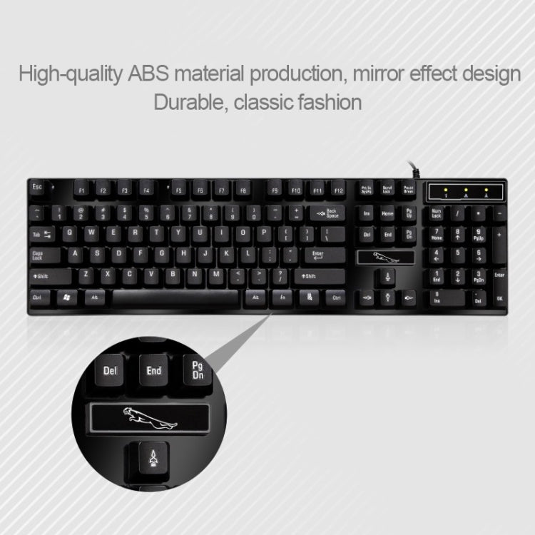 Clavier Gaming USB ZGB Q17 - 104 Touches pour PC