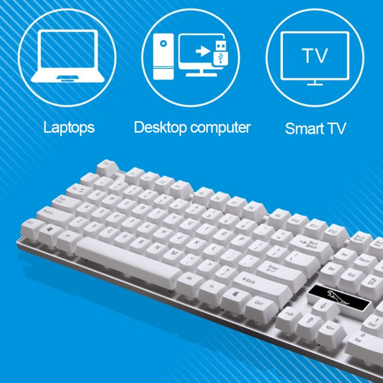 Clavier Gaming USB ZGB Q17 - 104 Touches pour PC