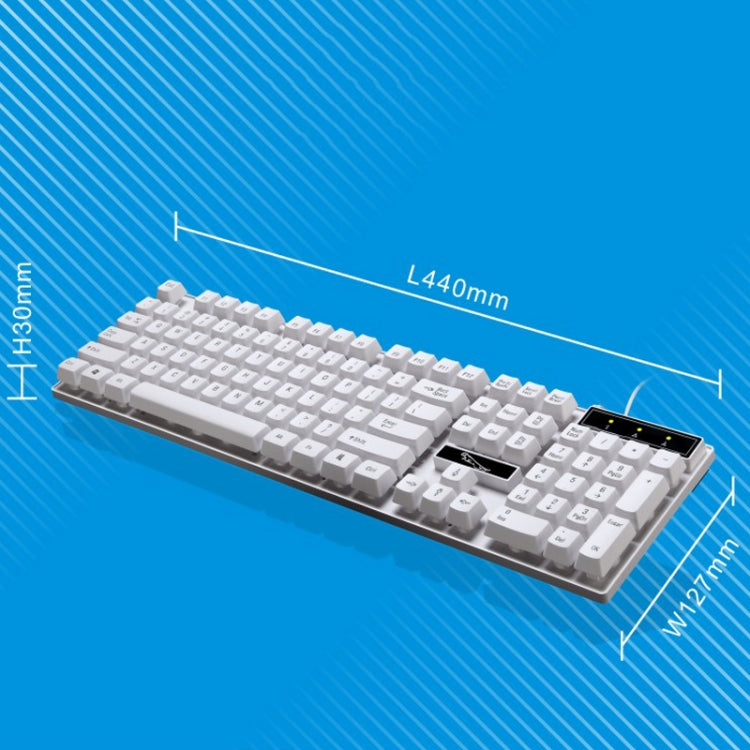 Clavier Gaming USB ZGB Q17 - 104 Touches pour PC