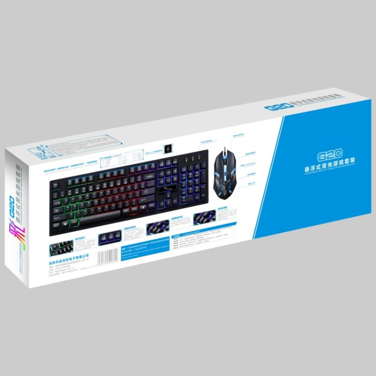 Professional Gaming Kit: Mechanical Keyboard and Mouse