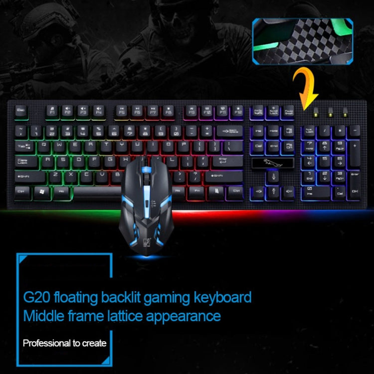 Professional Gaming Kit: Mechanical Keyboard and Mouse