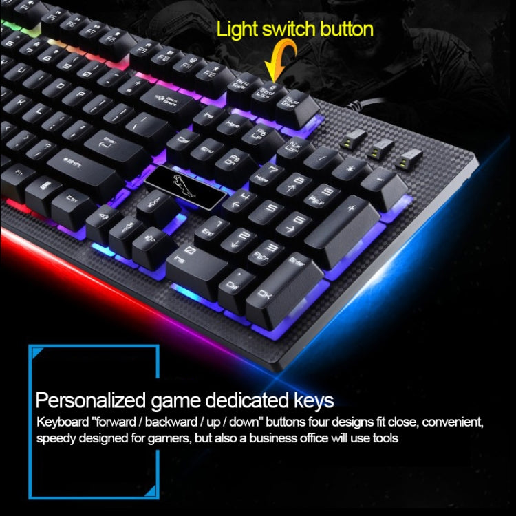 Professional Gaming Kit: Mechanical Keyboard and Mouse