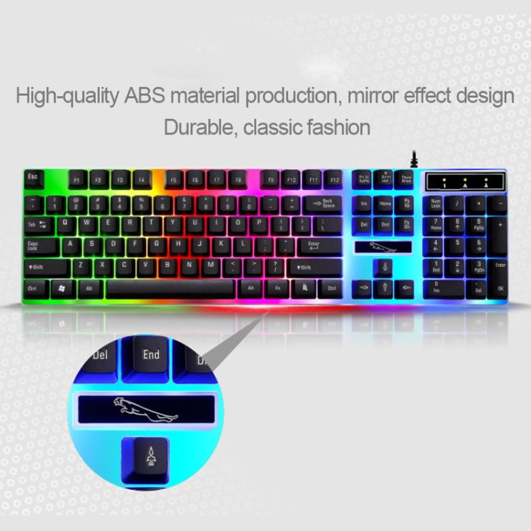 Kit Gaming Professionnel : Clavier & Souris Filaire 1600 DPI