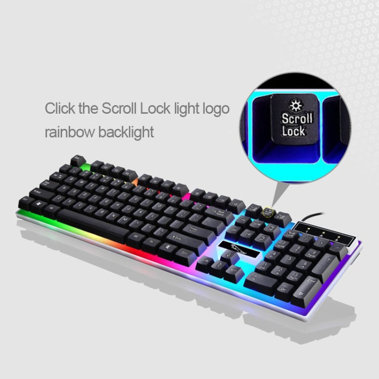 Kit Gaming Professionnel : Clavier & Souris Filaire 1600 DPI