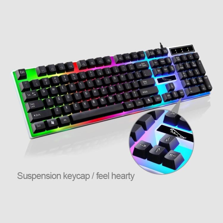 Kit Gaming Professionnel : Clavier & Souris Filaire 1600 DPI
