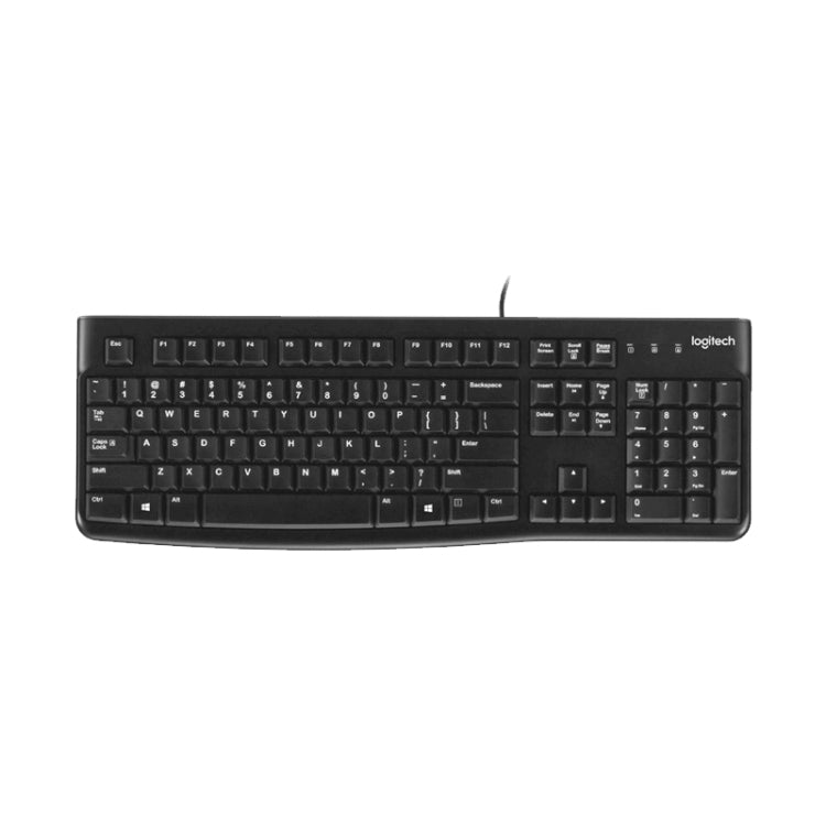 Clavier Logitech K120 USB étanche pour PC et gaming