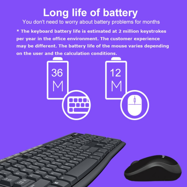 Clavier et souris sans fil Logitech MK270 pour gaming PC