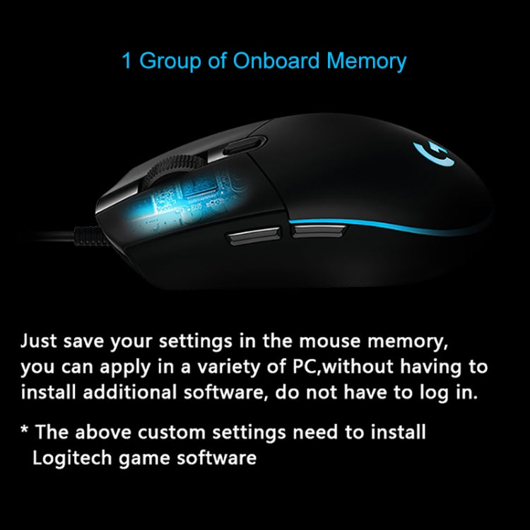 Souris gaming Logitech G102 RGB 6000 DPI - Filaire et