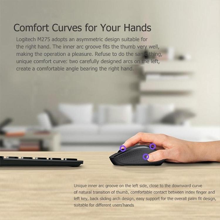 Souris sans fil Logitech M280 pour gaming - 1000 DPI
