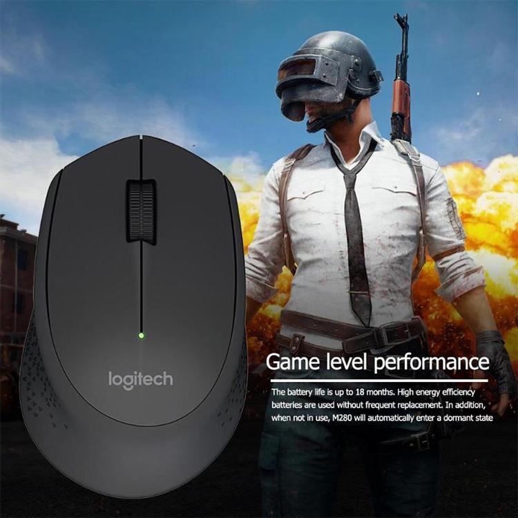 Souris sans fil Logitech M280 pour gaming - 1000 DPI
