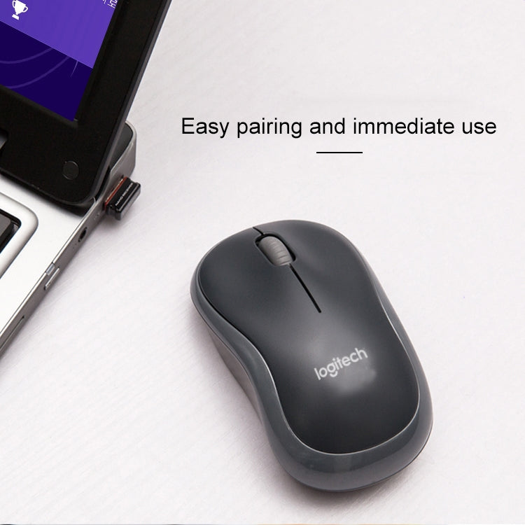 Logitech M186 Wireless Mouse for PC - Power Saving