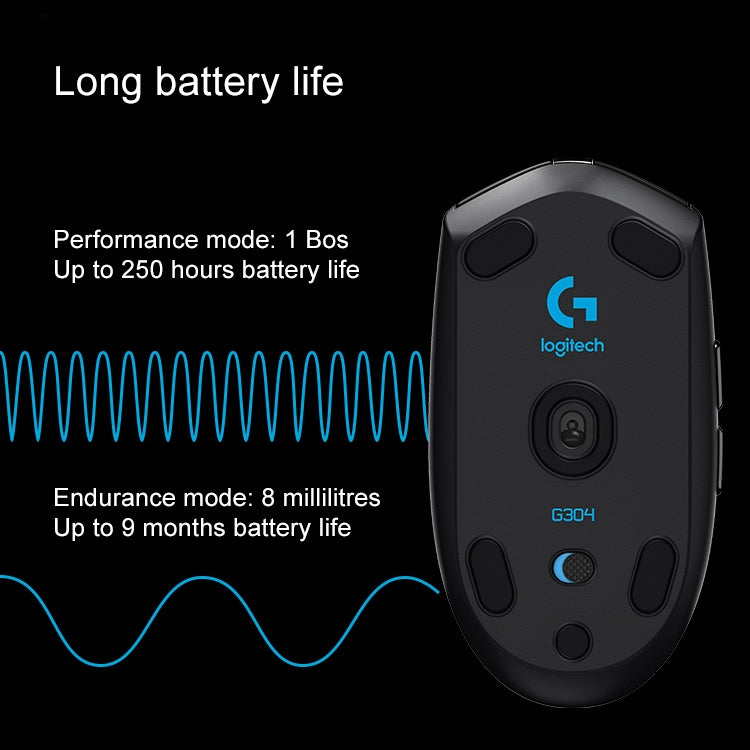 Souris gaming sans fil Logitech G304 HERO 12000 DPI