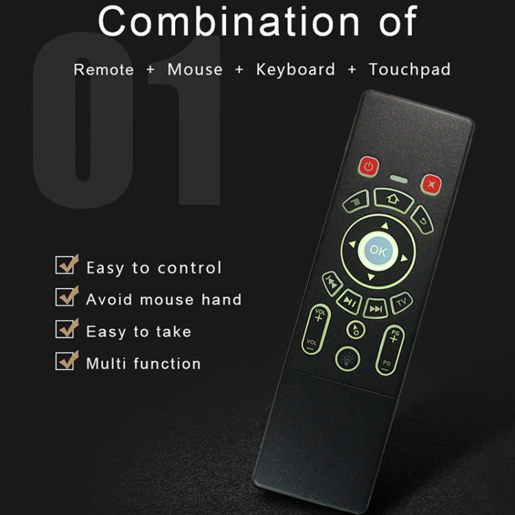 Air Mouse T6 Remote Control with Touchpad for PC and TV