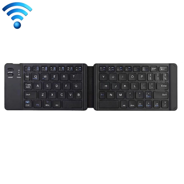 K018 USB chargeant le clavier sans fil Bluetooth pliable à 67 touches