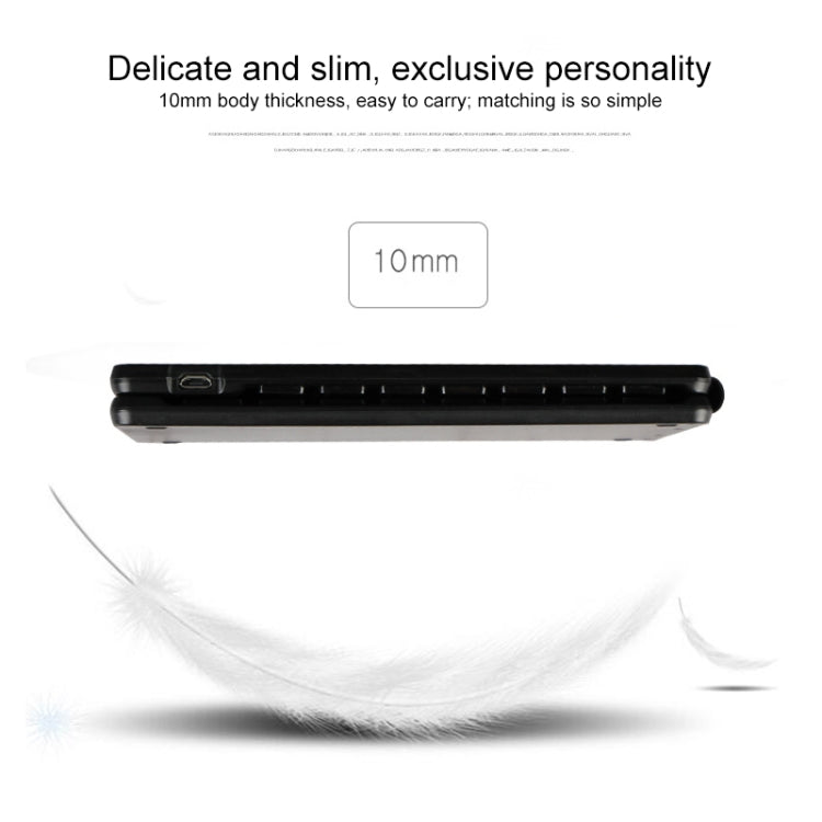 K018 USB chargeant le clavier sans fil Bluetooth pliable à 67 touches
